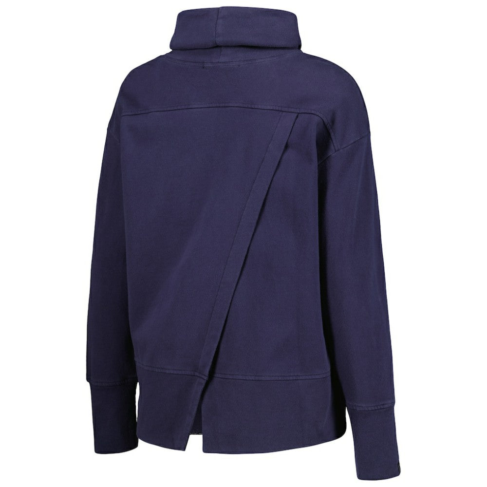 Houston Astros Levelwear Women's Sunset Farm Team Pullover Sweatshirt - Navy
