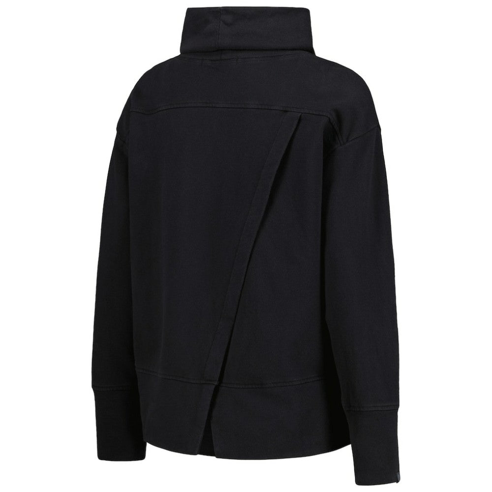 Los Angeles Dodgers Levelwear Women's Sunset Farm Team Pullover Sweatshirt - Black