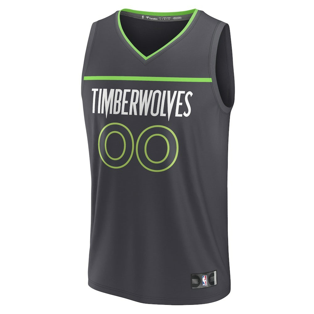 Minnesota Timberwolves Youth Custom Fast Break Jersey - Statement Edition - Black | Fanatics discount