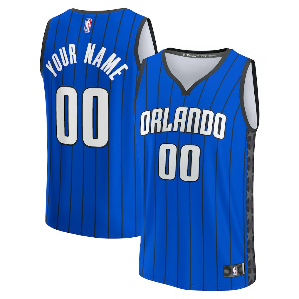 Orlando Magic Youth Fast Break Replica Custom Jersey - Statement Edition - Blue | Fanatics shop