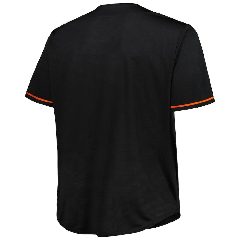 San Francisco Giants Big & Tall Pop Fashion Jersey - Black