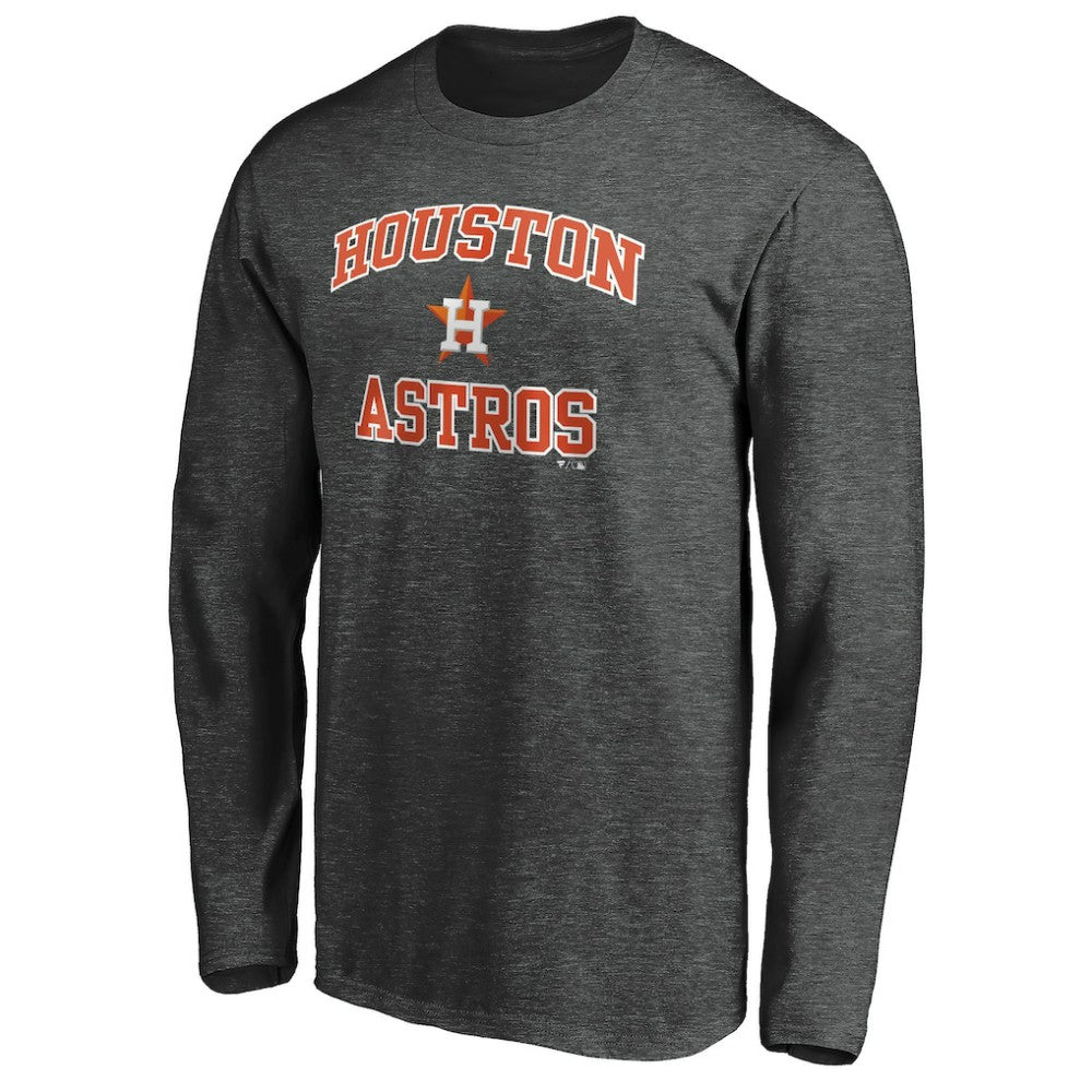 Houston Astros Heart & Soul Team Long Sleeve T-Shirt - Charcoal