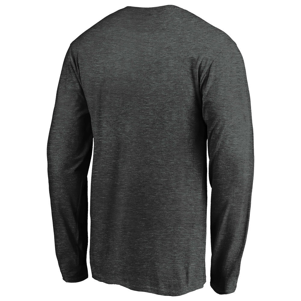 Milwaukee Brewers Heart & Soul Team Long Sleeve T-Shirt - Charcoal