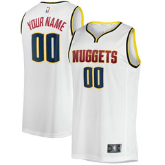 Denver Nuggets Fast Break Custom Replica Jersey sale - Association Editi- White | Fanatics sale