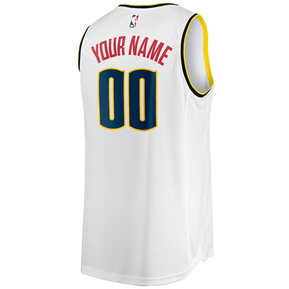 Denver Nuggets Fast Break Custom Replica Jersey sale - Association Editi- White | Fanatics sale