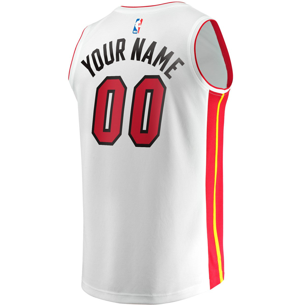 Miami Heat Fast Break Custom Replica Jersey - Association Edition - White | Fanatics cheap