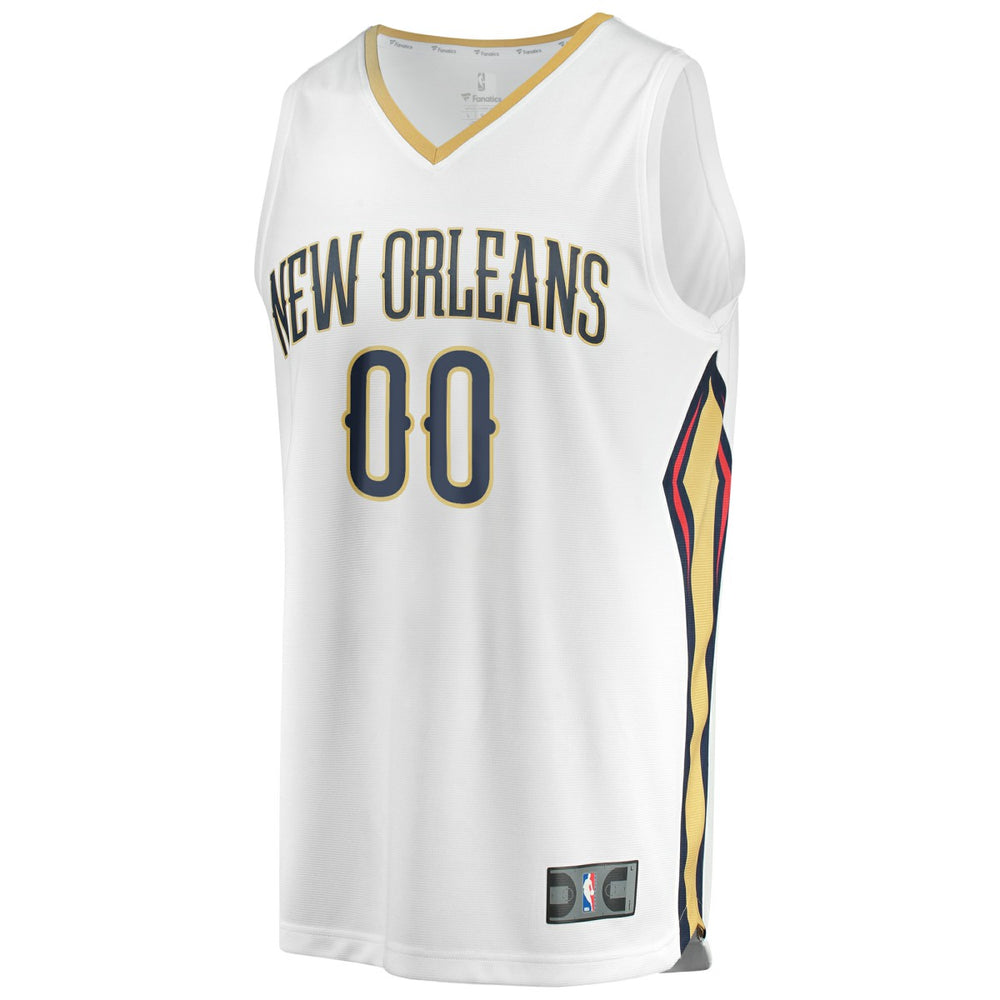 New Orleans Pelicans Unisex Custom Fast Break Jersey - Association Edition - White | Fanatics shop