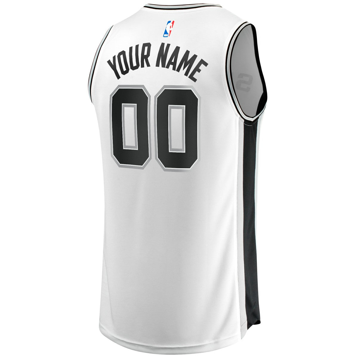 San Antonio Spurs Fast Break Custom Replica Jersey - Association Edition - White | Fanatics cheap