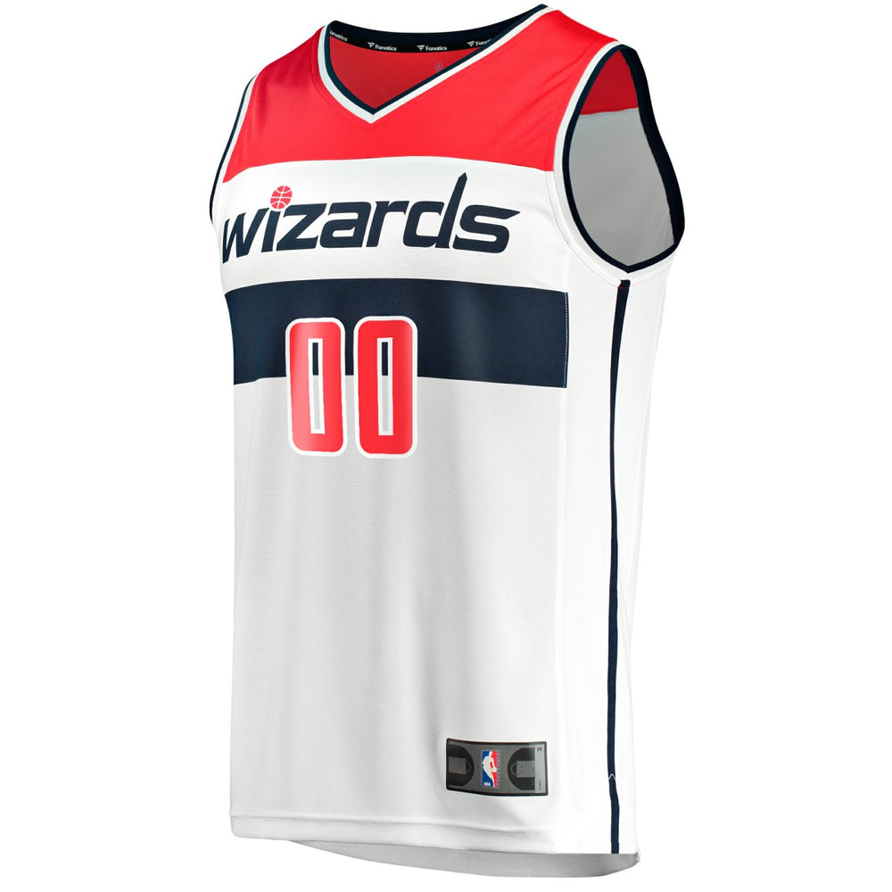 Washington Wizards Fast Break Custom Replica Jersey - Association Edition - White | Fanatics shop