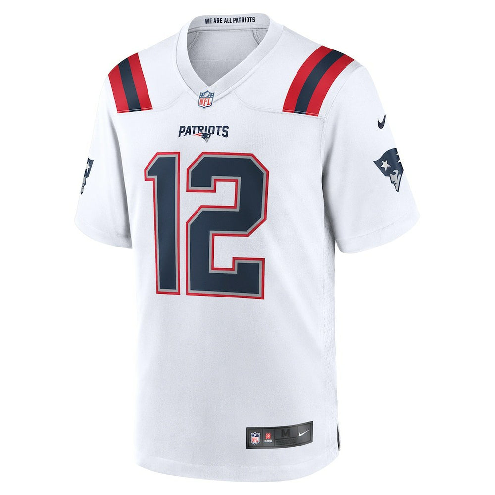 Tom Brady New England Patriots Retired Game Jersey - White | Nike discount