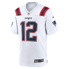 Tom Brady New England Patriots Retired Game Jersey - White | Nike discount