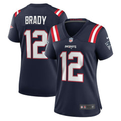 Tom Brady New England Patriots Women's Retired Game Jersey - Navy | Nike for sale