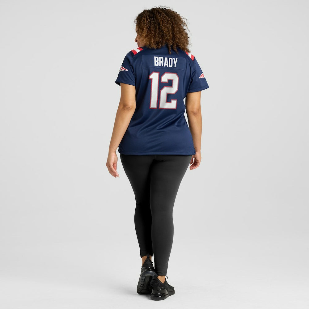 Tom Brady New England Patriots Women's Retired Game Jersey - Navy | Nike for sale