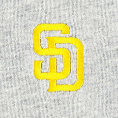 San Diego Padres johnnie-O Alsen Raglan Long Sleeve T-Shirt - Charcoal/Heather Gray
