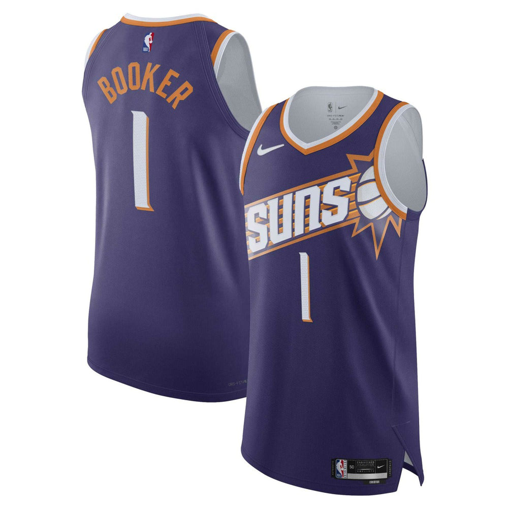 Devin Booker Phoenix Suns Authentic Jersey - Icon Edition - Purple | Nike online