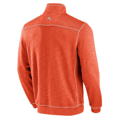 Cleveland Browns Tobago Bay Tri-Blend Half-Zip Sweatshirt - Orange for sale