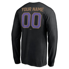 Arizona Diamondbacks Personalized Cooperstown Collection Winning Streak Long Sleeve T-Shirt - Black