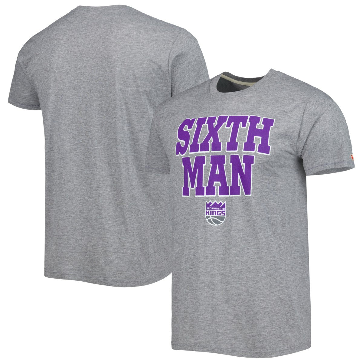 Sacramento Kings Homage Unisex Hometown Hyper Local Tri-Blend T-Shirt - Heather Gray on sale