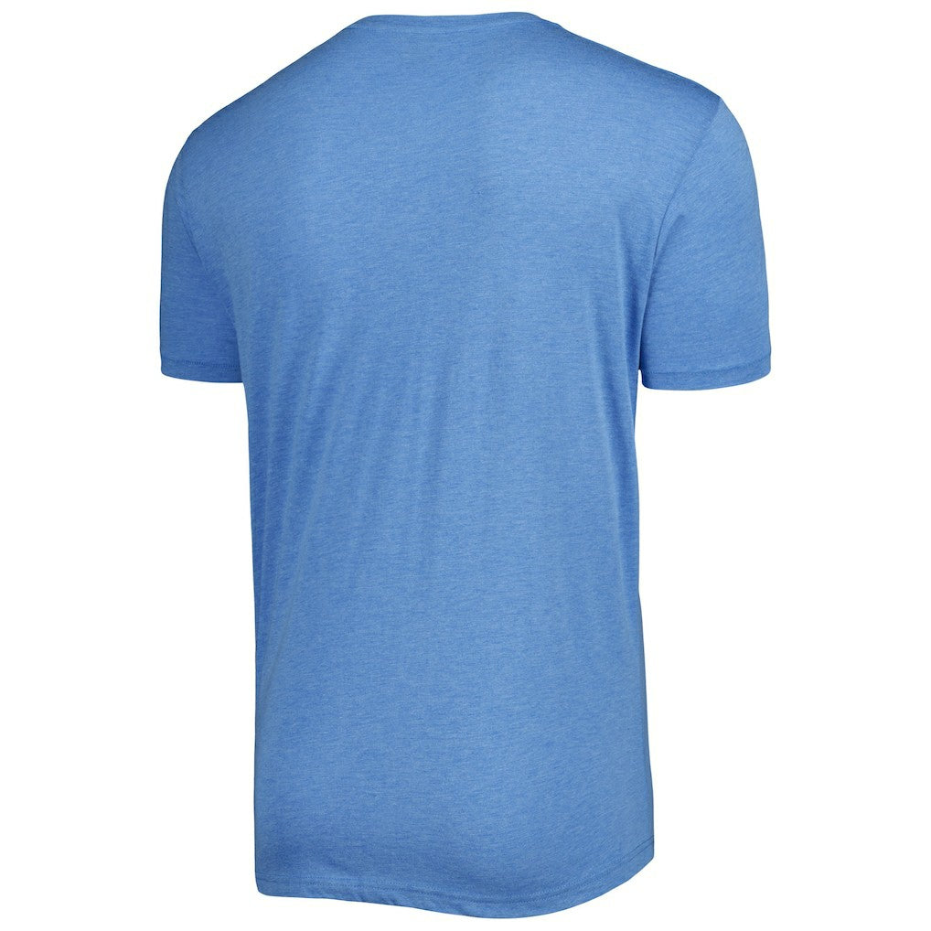 Dallas Mavericks Homage Unisex Team Mascot Tri-Blend T-Shirt sale - Light Blue outlet