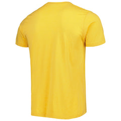 Utah Jazz Homage Unisex Team Mascot Tri-Blend T-Shirt - Gold for sale
