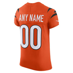 Cincinnati Bengals Alternate Vapor F.U.S.E. Elite Custom Jersey - Men's Orange | Nike discount