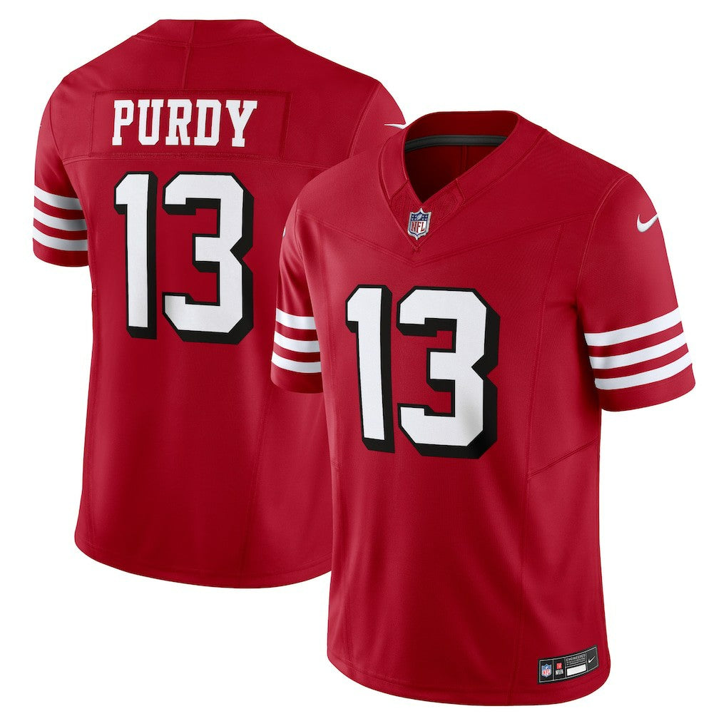 Brock Purdy San Francisco 49ers Vapor F.U.S.E. Limited Jersey - Scarlet | Nike cheap