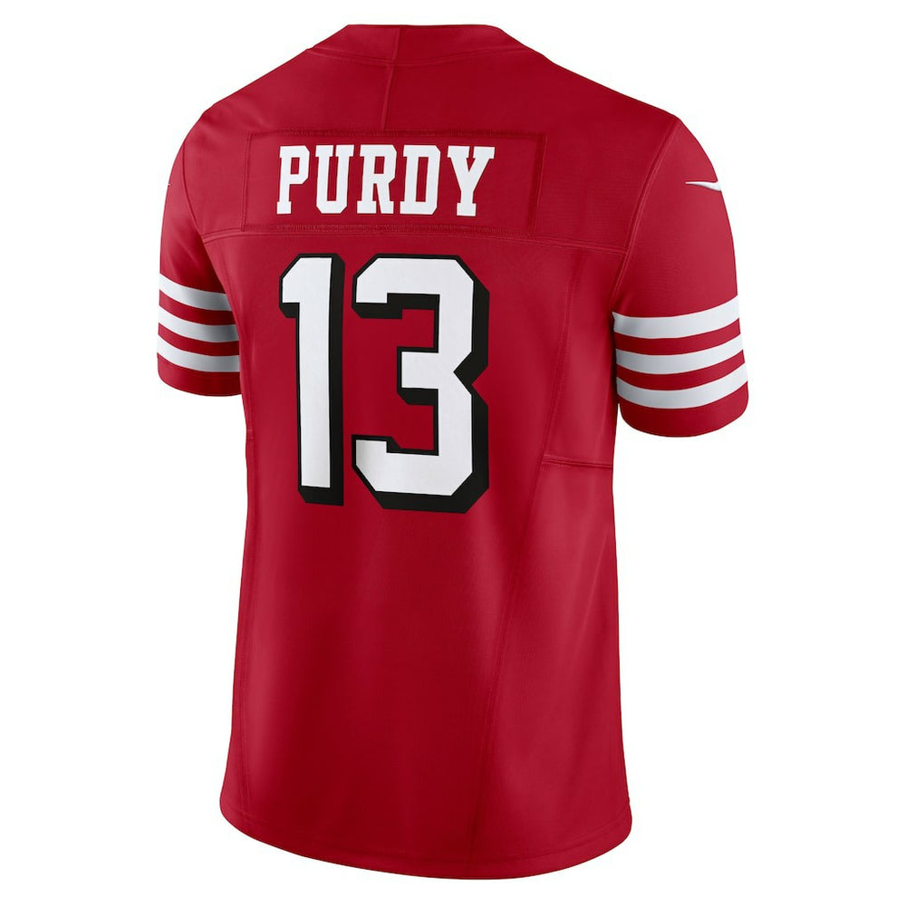 Brock Purdy San Francisco 49ers Vapor F.U.S.E. Limited Jersey - Scarlet | Nike cheap