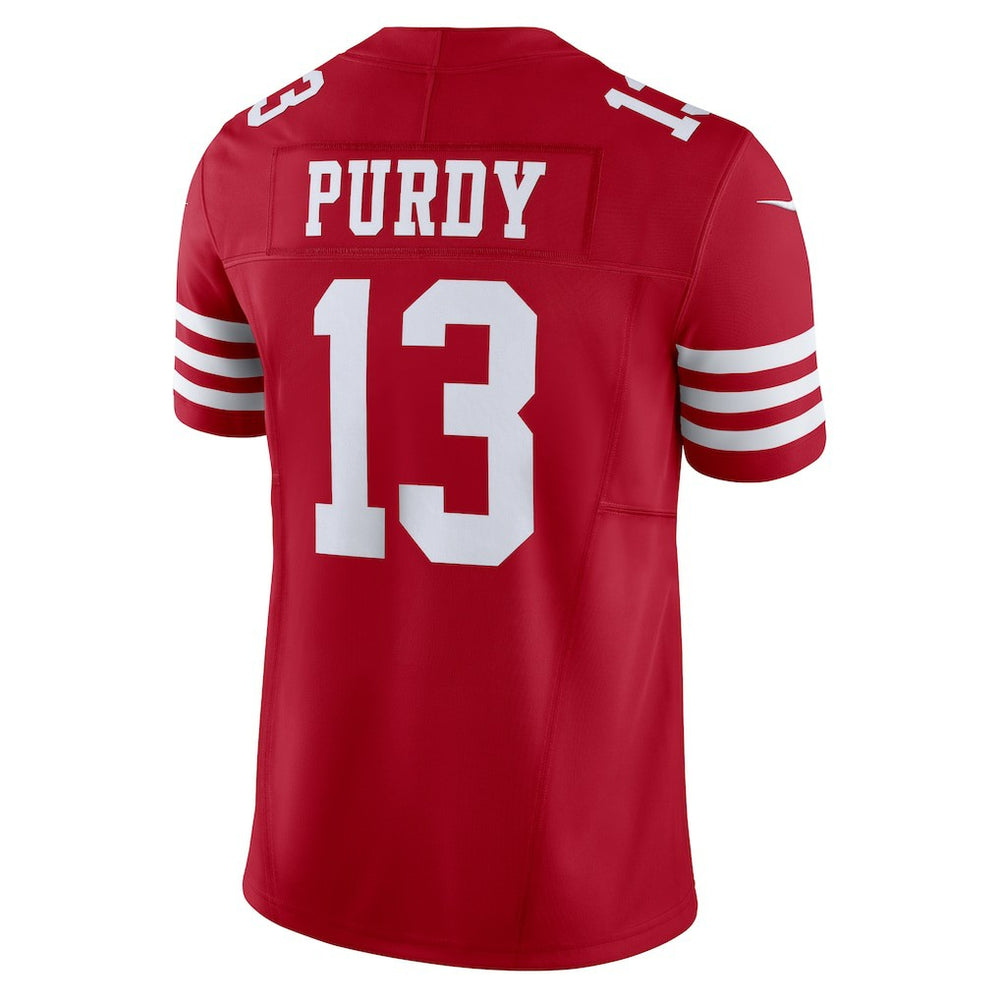 Brock Purdy San Francisco 49ers Vapor F.U.S.E. Limited Jersey - Scarlet | Nike on sale