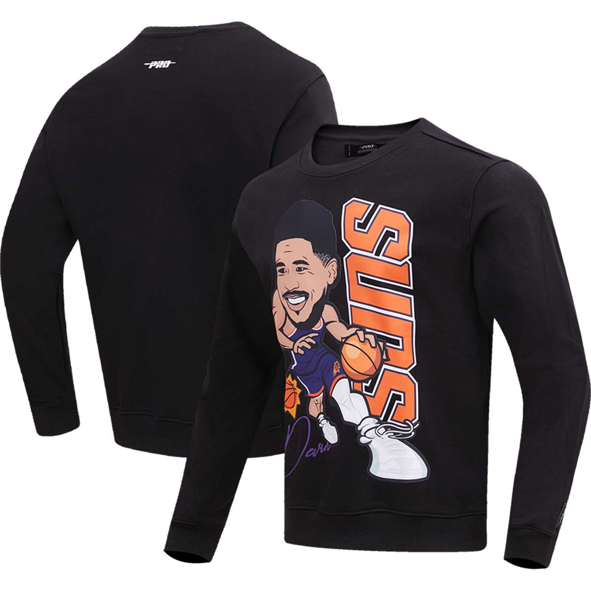 Devin Booker Phoenix Suns Pro Standard Avatar Pullover Sweatshirt - Black shop