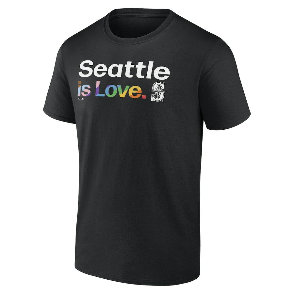 Seattle Mariners City Pride T-Shirt - Black