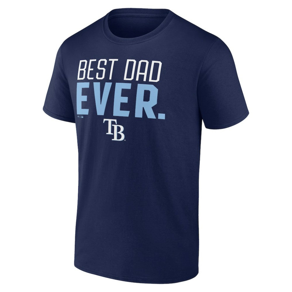 Tampa Bay Rays Best Dad Ever T-Shirt - Navy