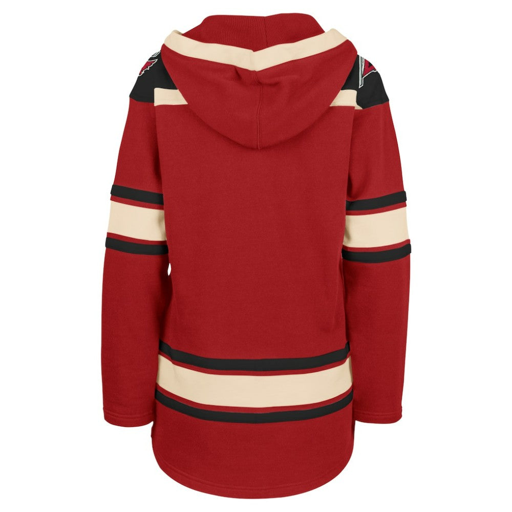 Carolina Hurricanes '47 Women's Superior Lacer Pullover Hoodie Red