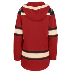 New Jersey Devils '47 Women's Superior Lacer Pullover Hoodie Red