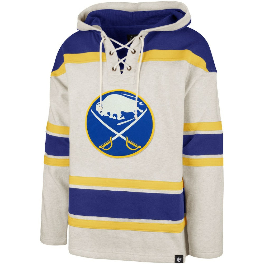 Buffalo Sabres '47 Rockaway Lacer Pullover Hoodie Oatmeal