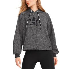 Houston Astros DKNY Sport Women's Debbie Dolman Raglan Pullover Hoodie - Black