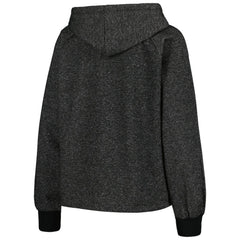 New York Yankees DKNY Sport Women's Debbie Dolman Raglan Pullover Hoodie - Black