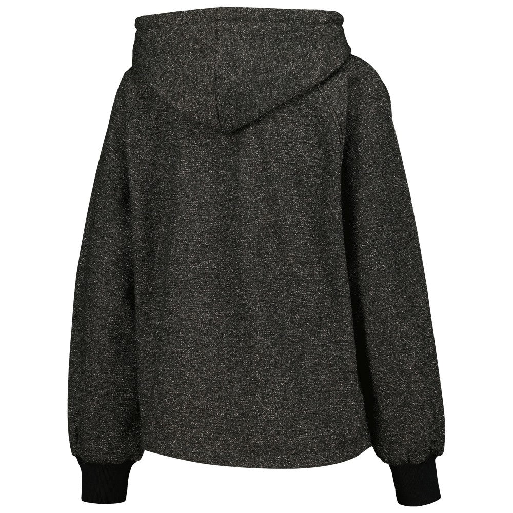 Cleveland Guardians DKNY Sport Women's Debbie Dolman Raglan Pullover Hoodie - Black
