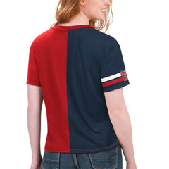 St. Louis Cardinals Starter Women's Power Move T-Shirt - Red/Navy