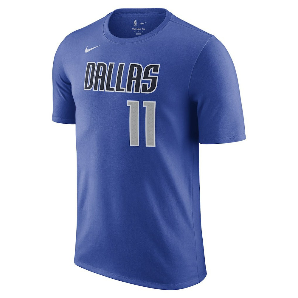 Kyrie Irving Dallas Mavericks Icon Name & Number T-Shirt sale - Blue | Nike shop