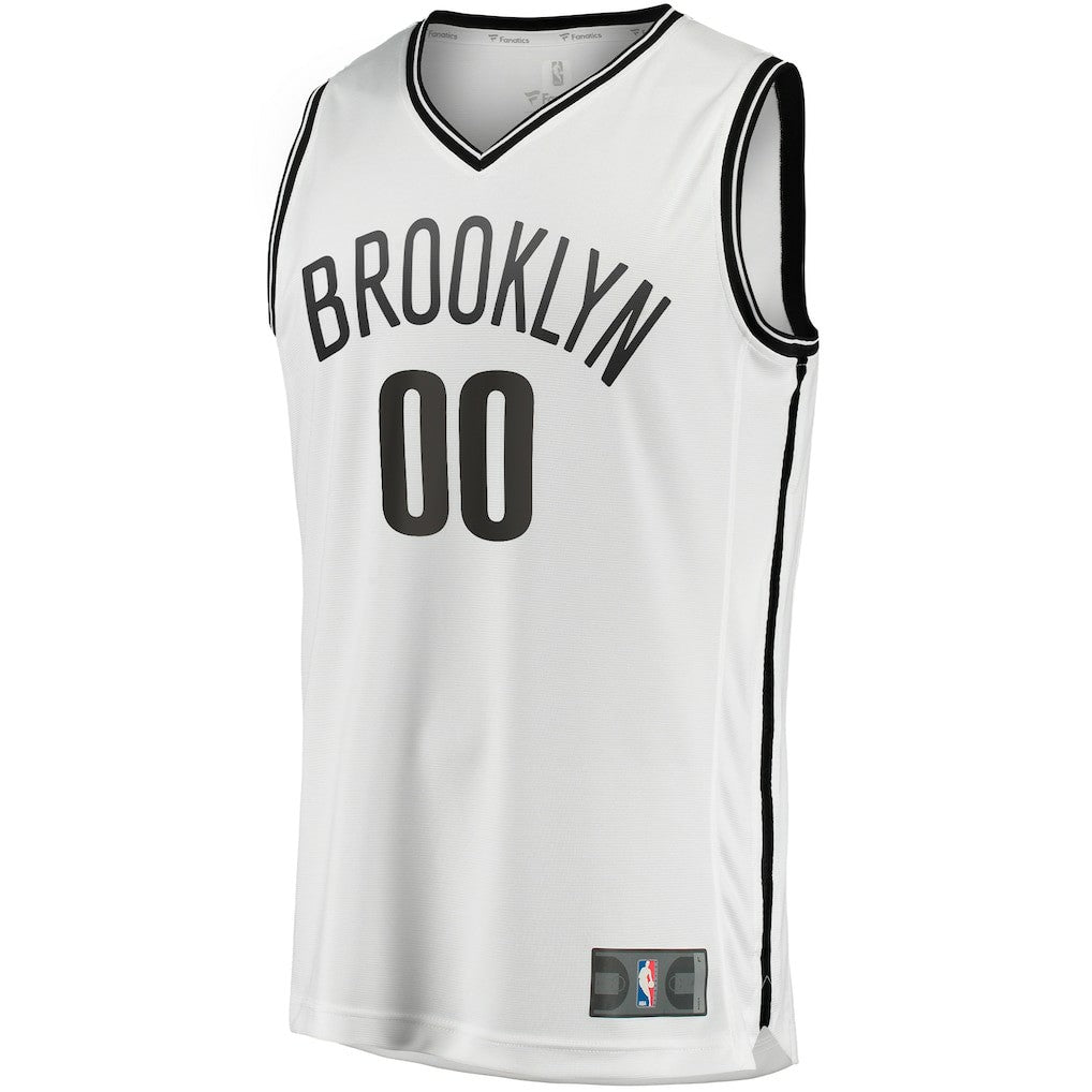 Brooklyn Nets Youth Fast Break Replica Custom Jersey - Association Edition - White | Fanatics online