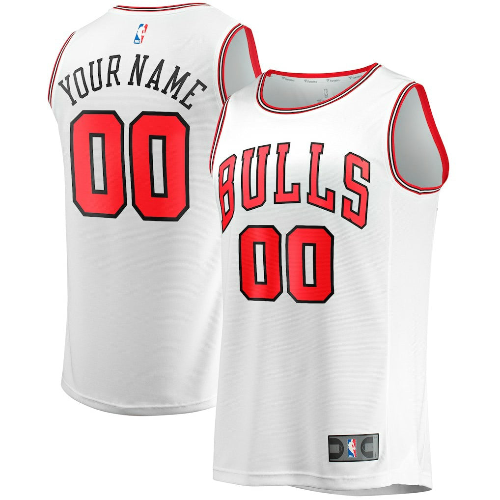 Chicago Bulls Youth Fast Break Replica Custom Jersey sale - Association Editi- White | Fanatics discount
