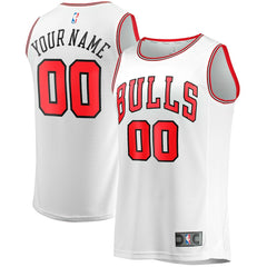 Chicago Bulls Youth Fast Break Replica Custom Jersey sale - Association Editi- White | Fanatics discount