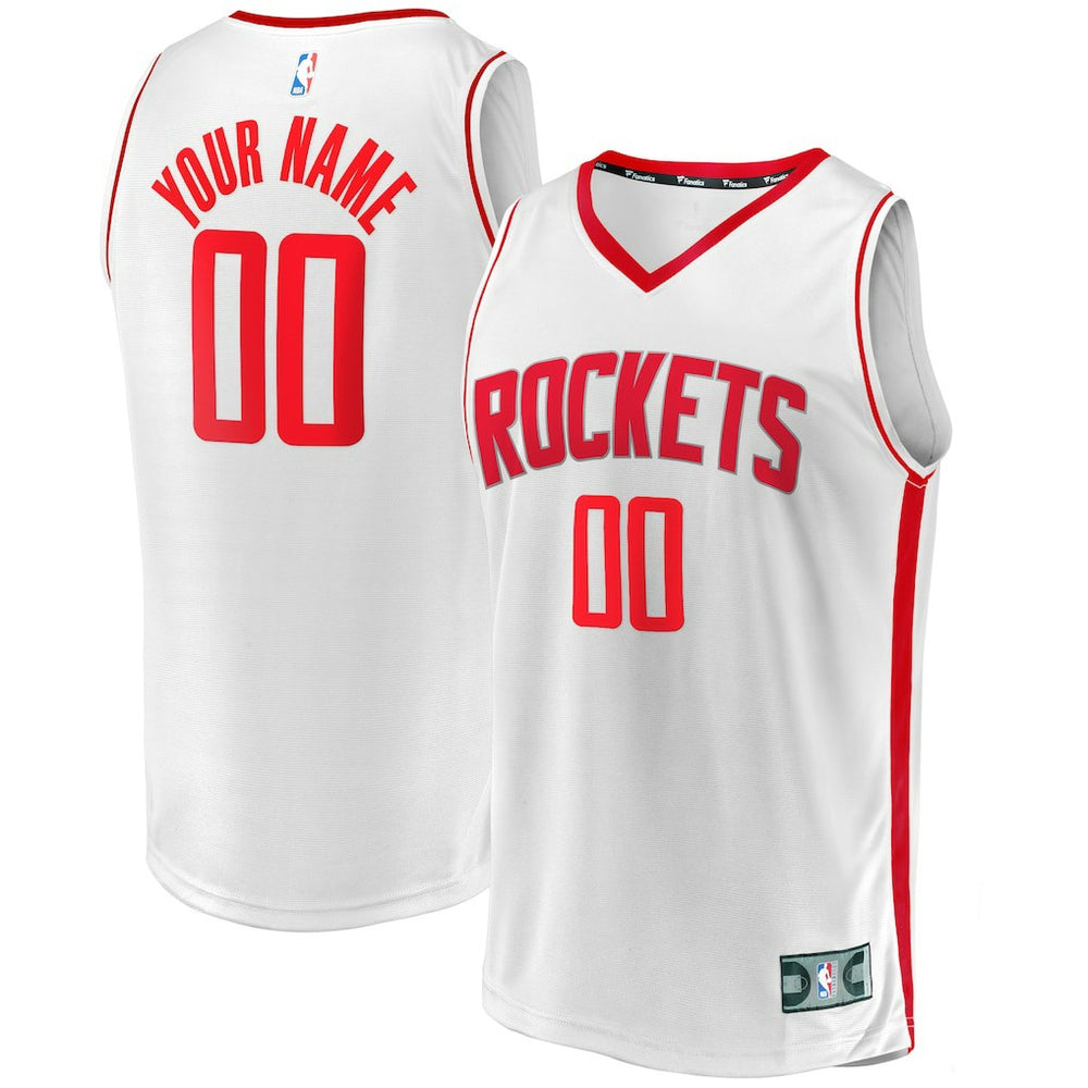 Houston Rockets Youth Fast Break Replica Custom Jersey - Association Edition - White | Fanatics discount