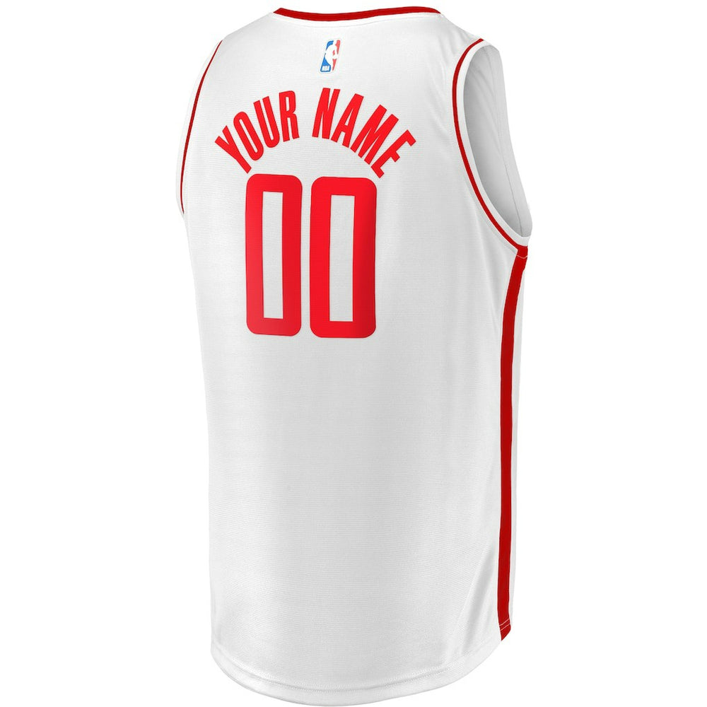 Houston Rockets Youth Fast Break Replica Custom Jersey - Association Edition - White | Fanatics discount