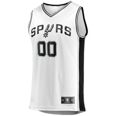 San Antonio Spurs Youth Fast Break Replica Custom Jersey - Association Edition - White | Fanatics online