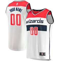 Washington Wizards Youth Fast Break Replica Custom Jersey - Association Edition - White | Fanatics sale