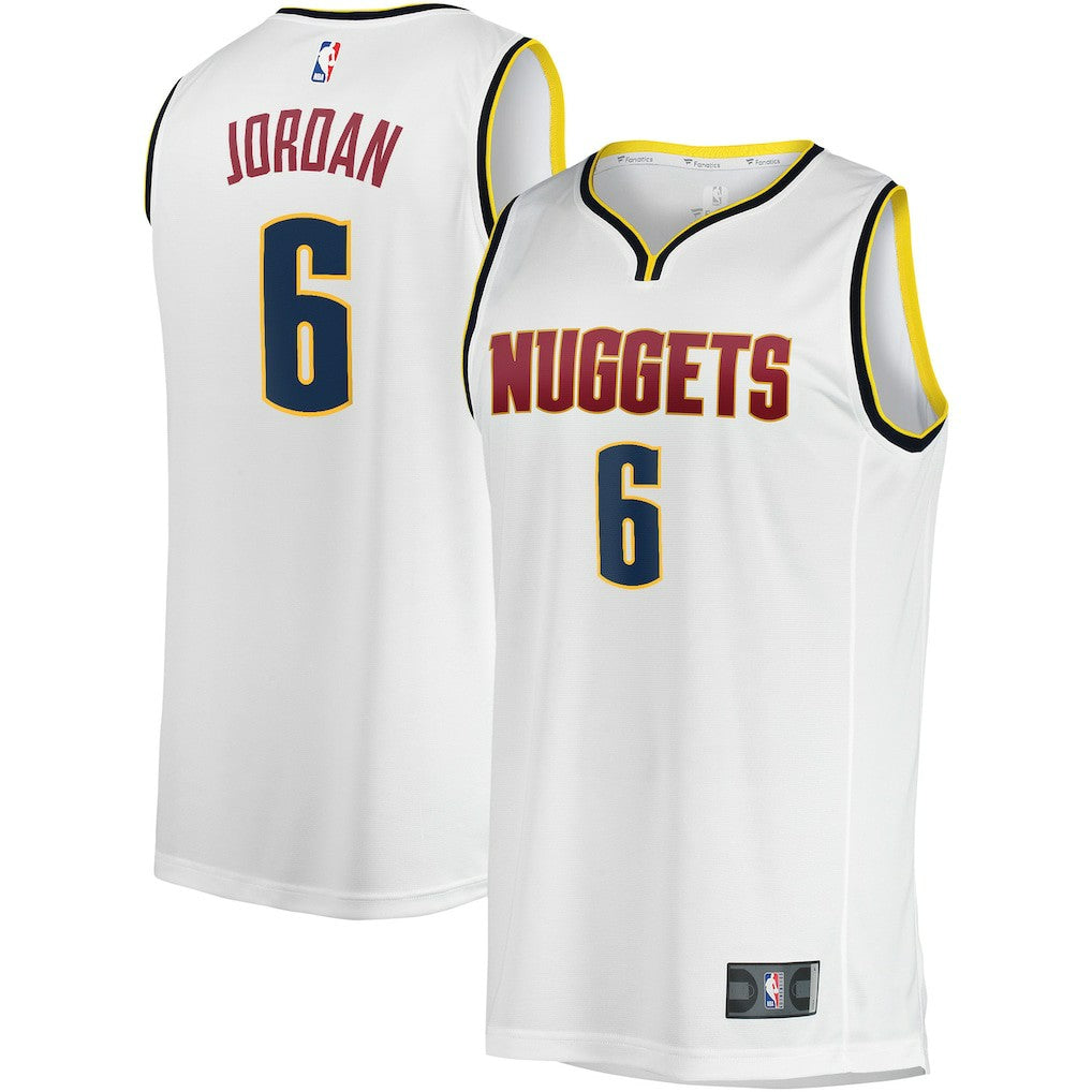 DeAndre Jordan Denver Nuggets Fast Break Player Jersey sale - Association Editi- White | Fanatics online