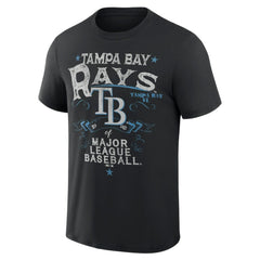Tampa Bay Rays Darius Rucker Collection Beach Splatter T-Shirt - Black