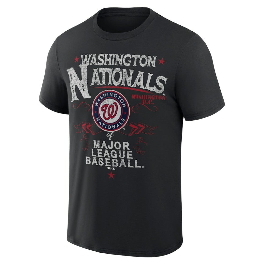 Washington Nationals Darius Rucker Collection Beach Splatter T-Shirt - Black