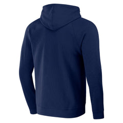 Houston Astros Darius Rucker Collection Waffle-Knit Raglan Pullover Hoodie - Navy